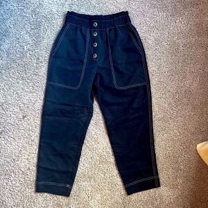 ZARA high waisted pants size XS in navy